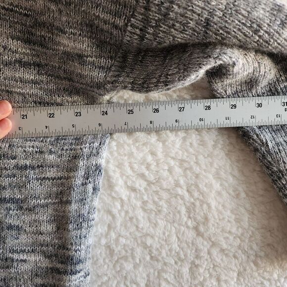 Coldwater Creek Womens Cardigan Wool Blend Space Dye Preppy Size L/XL - Picture 6 of 6